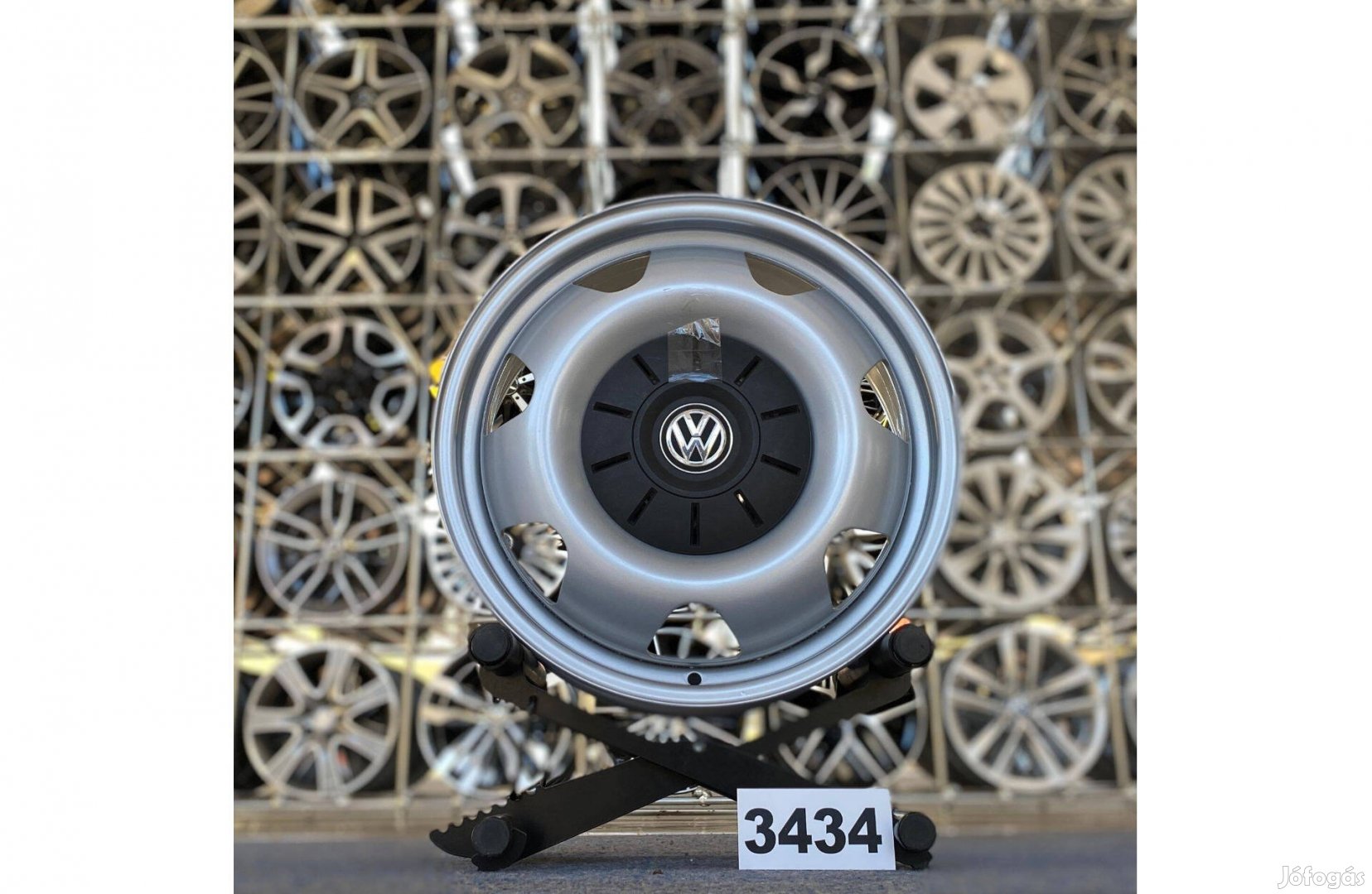 Volkswagen 17 gyári lemezfelni, 5x120, VW T5 T6 (3434)