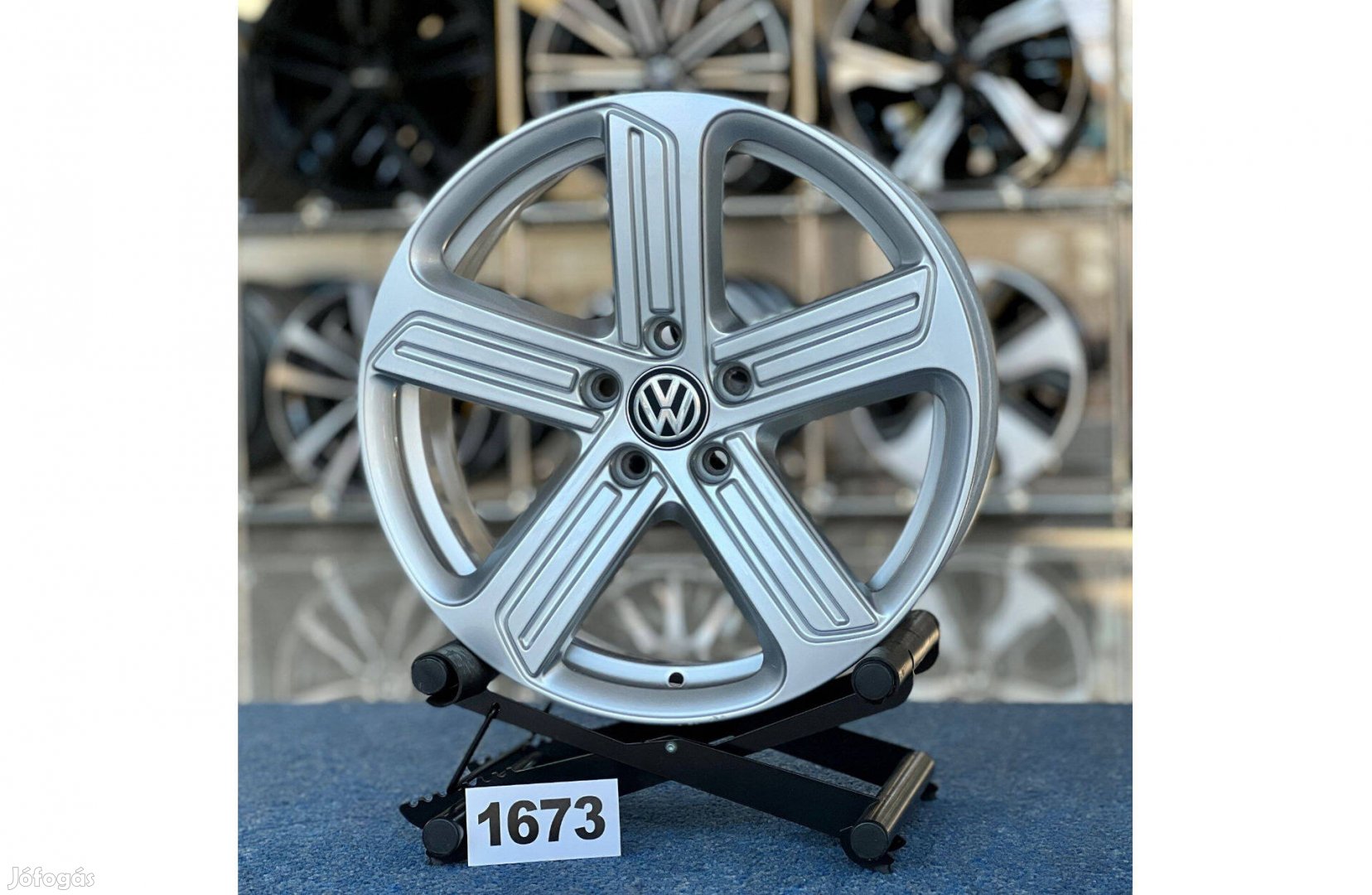 Volkswagen 18 -as alufelni felni, 5x112, VW Golf Caddy Touran (1673)