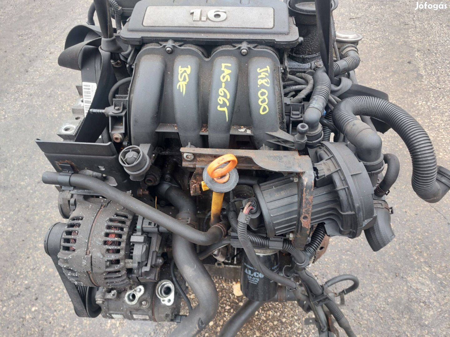 Volkswagen 1.6 komplett motor BSE