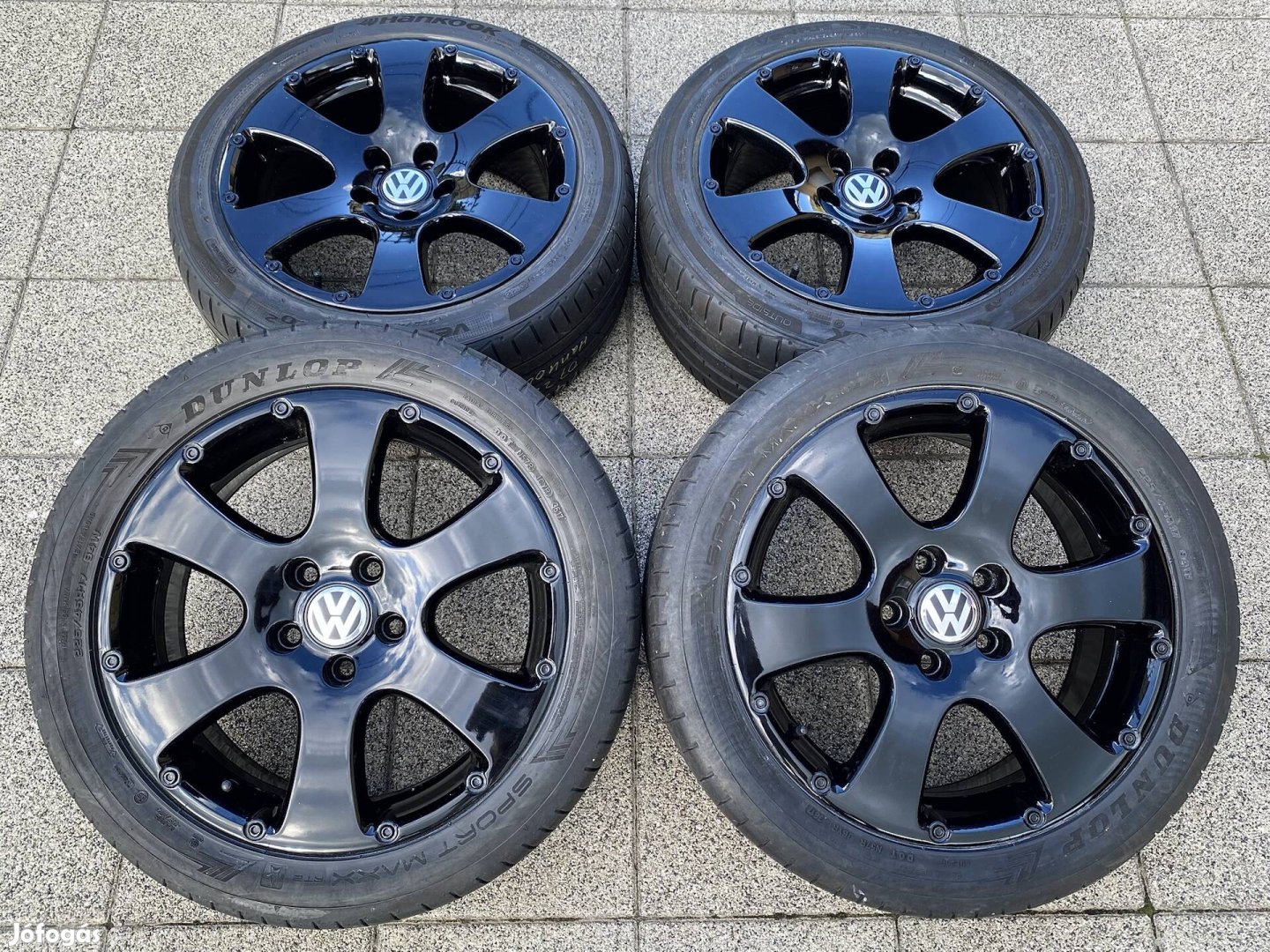 Volkswagen 5x112 17" alufelni Touran Cross Golf Scirocco vw 17 felni