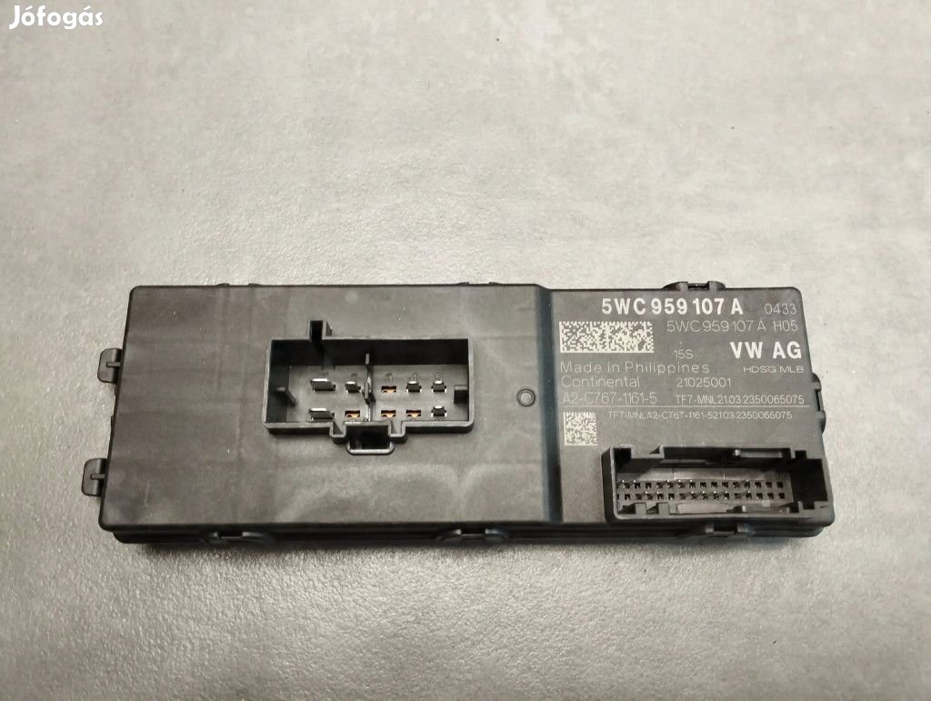 Volkswagen Arteon csomagtér ajtó vezérlő 5WC959107A