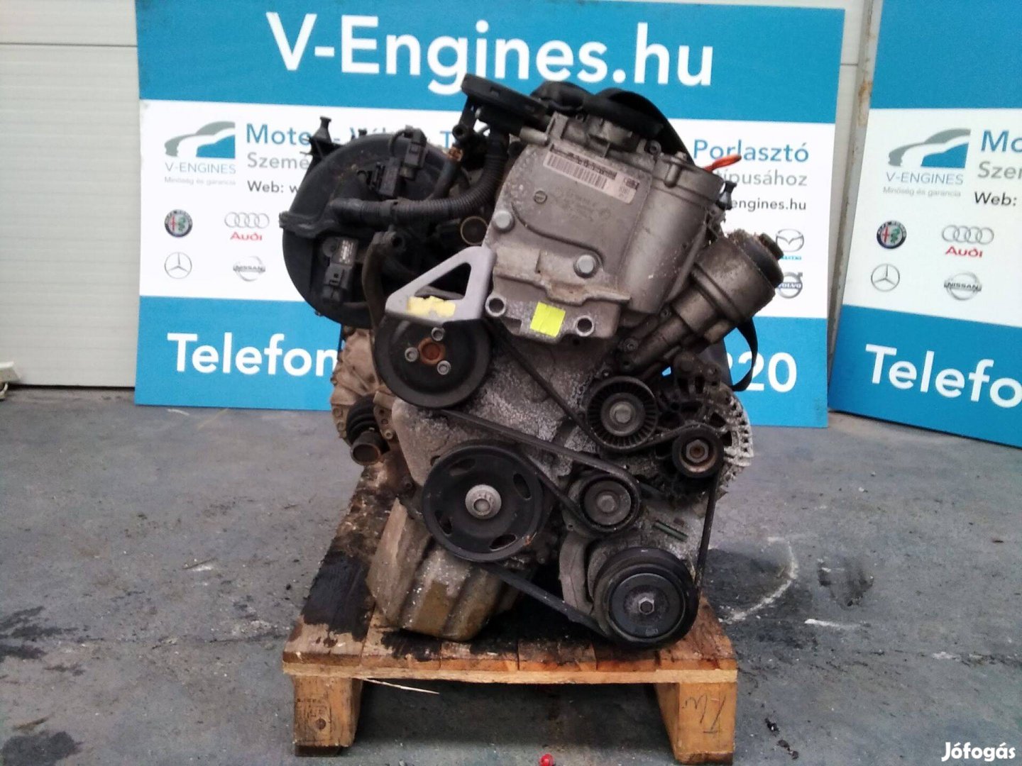 Volkswagen/Audi BLF 2,7TDI bontott motor