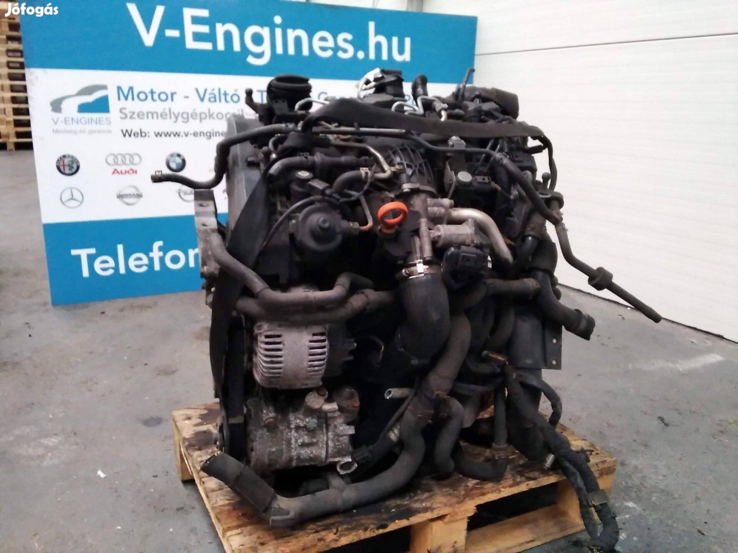 Volkswagen/Audi CBA 2,0 TDI bontott motor