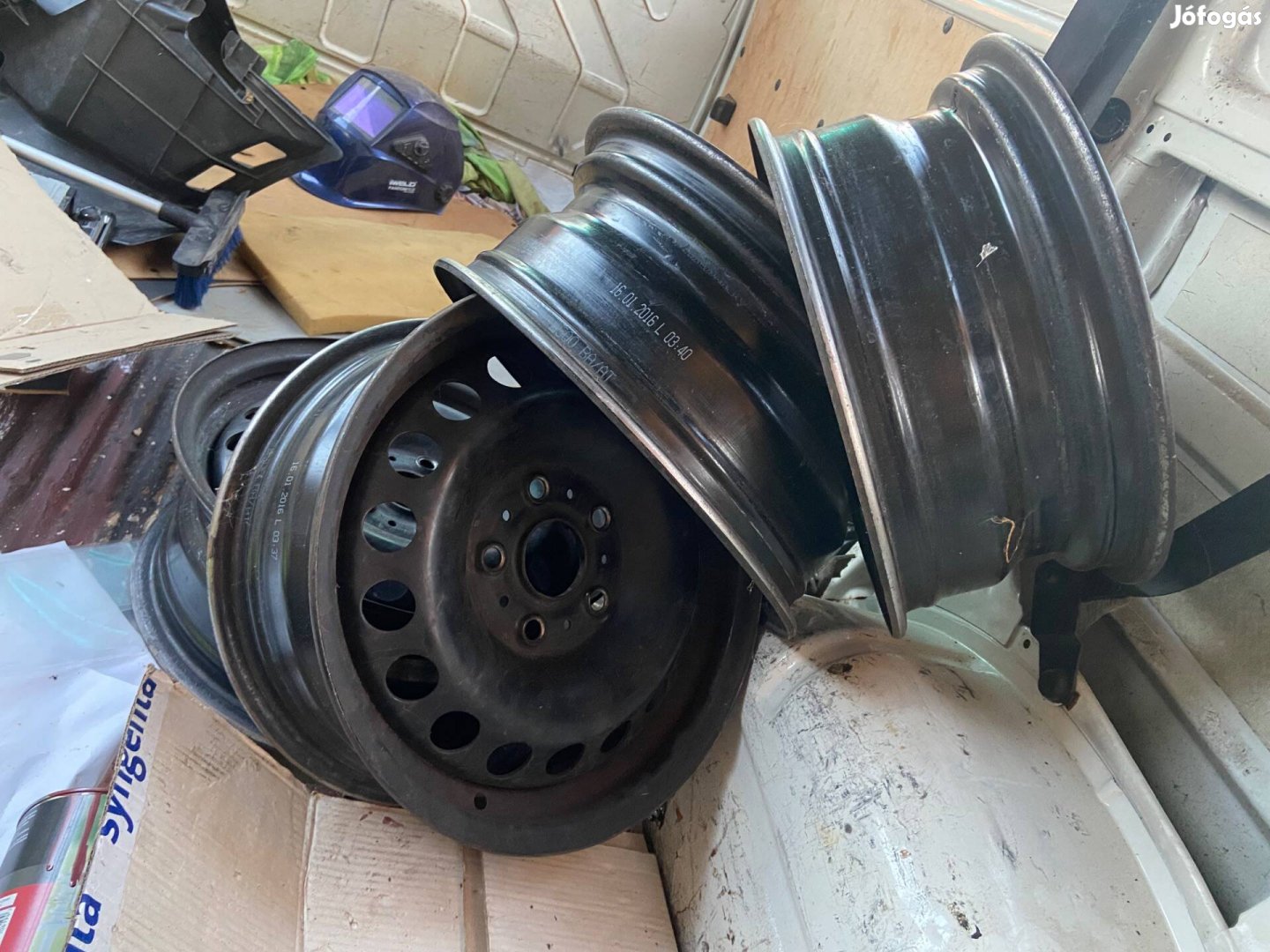 Volkswagen Audi lemezfelni 5*112 R15
