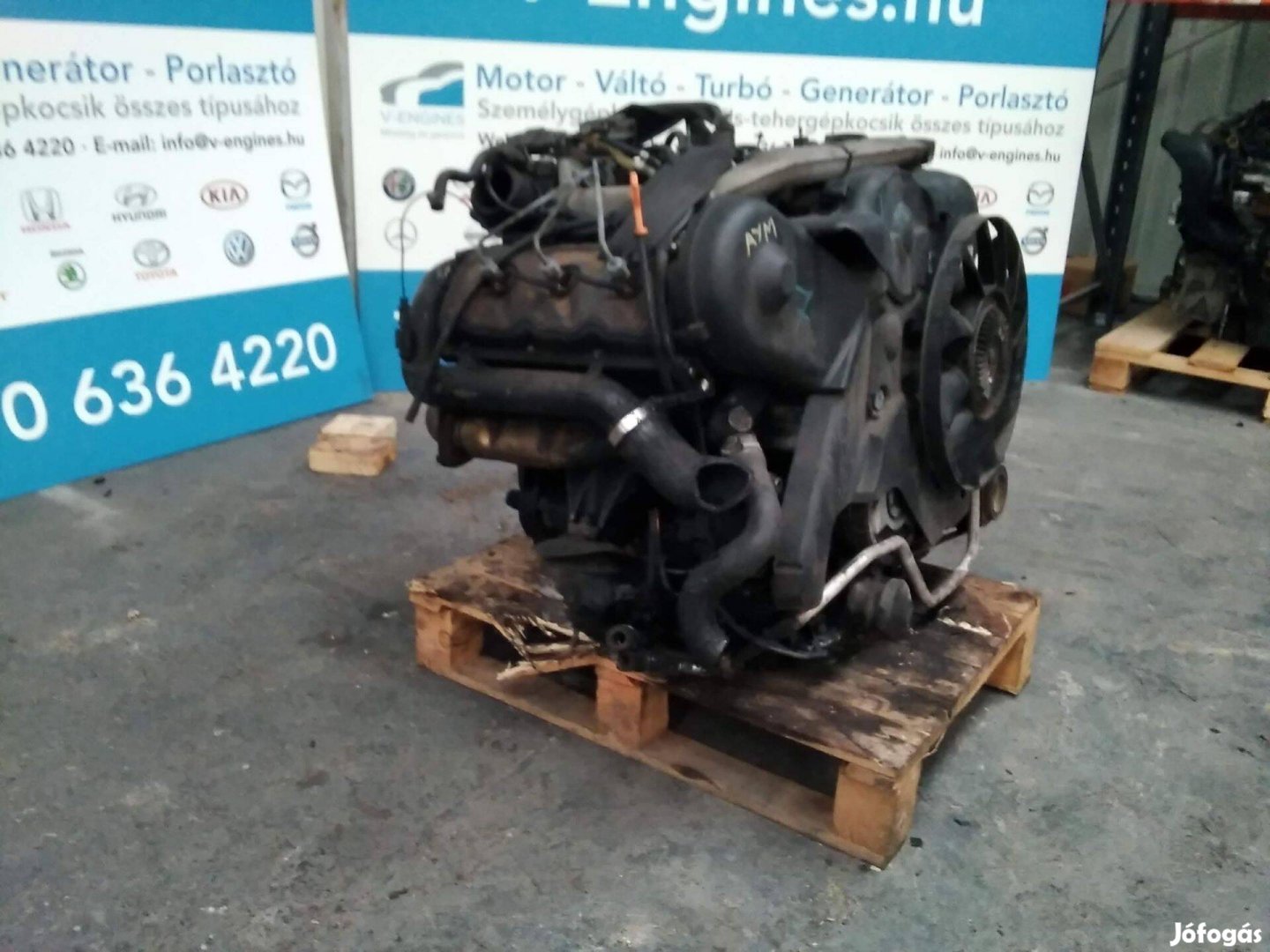 Volkswagen Aym 2,5 TDI bontott motor