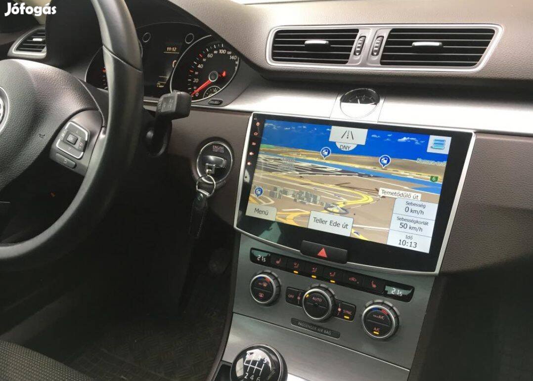 Volkswagen B7, CC Carplay Multimédia Android GPS Rádió Tolatókamerával