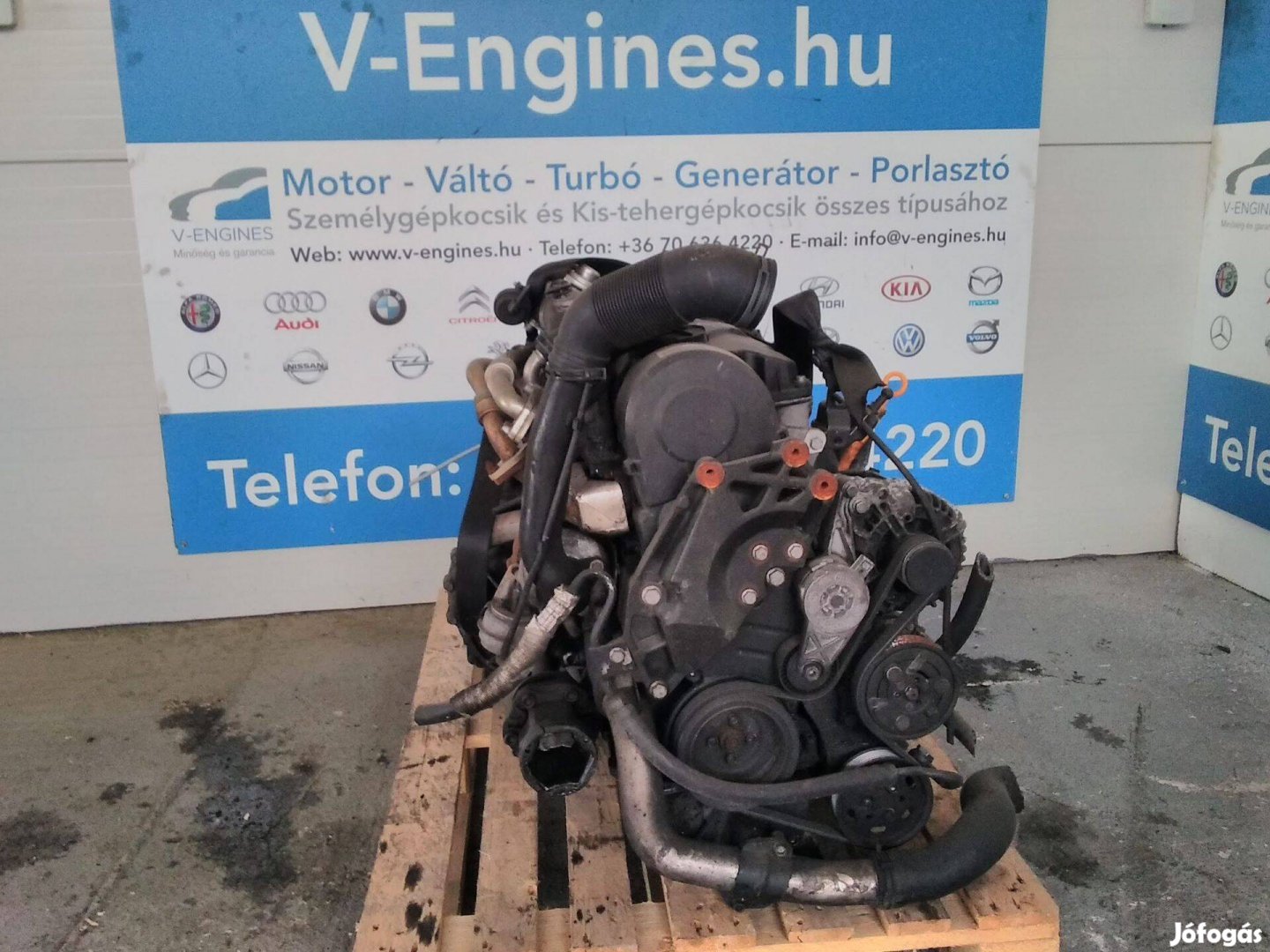 Volkswagen BVK 1,9 PDTDI bontott motor