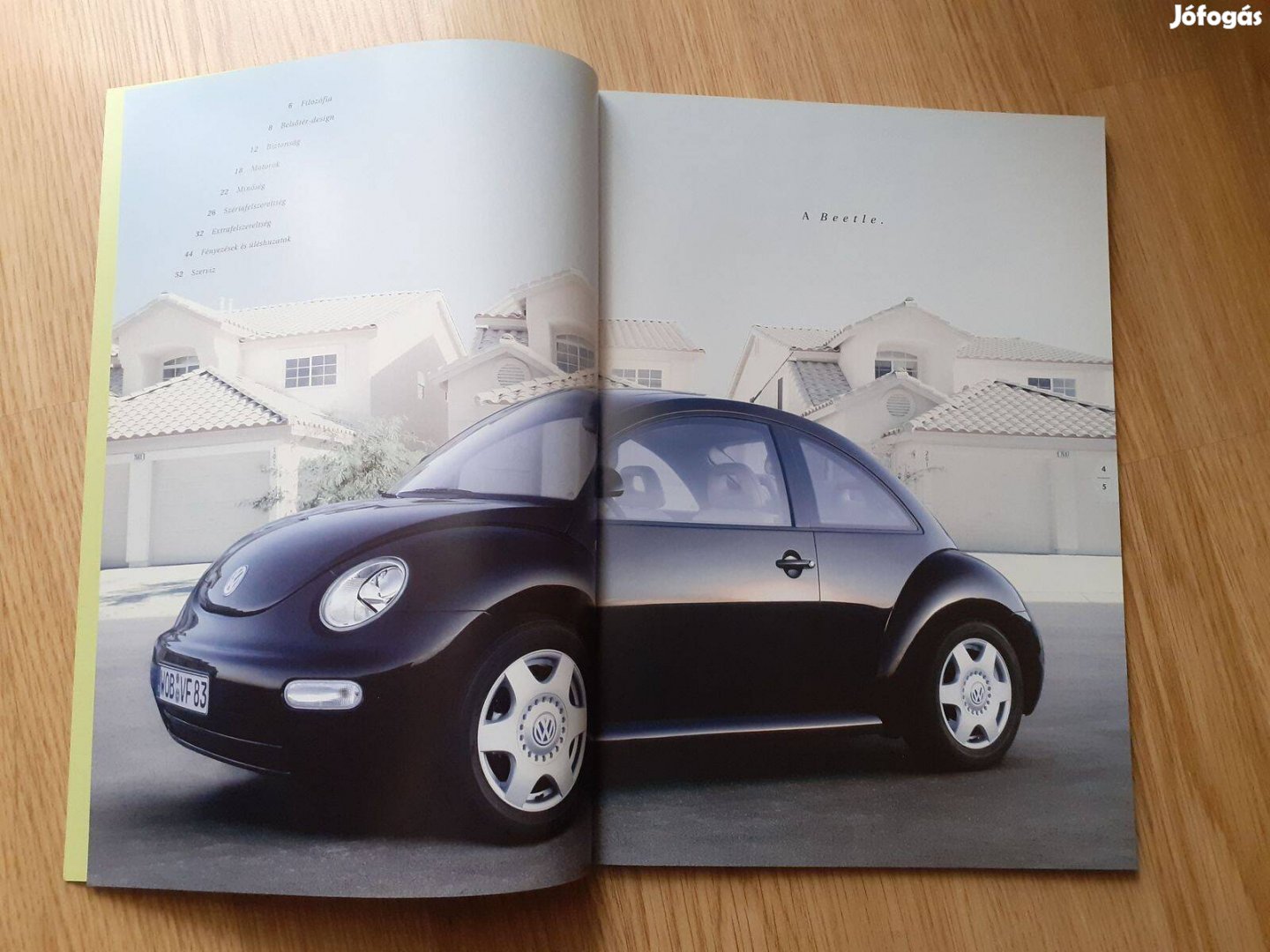 Volkswagen Beetle prospektus - 1999, magyar nyelvű