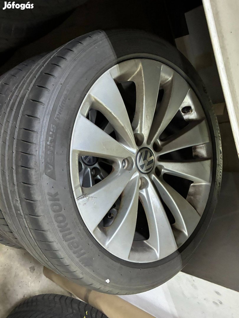 Volkswagen CC Arteon Passat 17 alufelni gyári eredeti nyári gumikkal