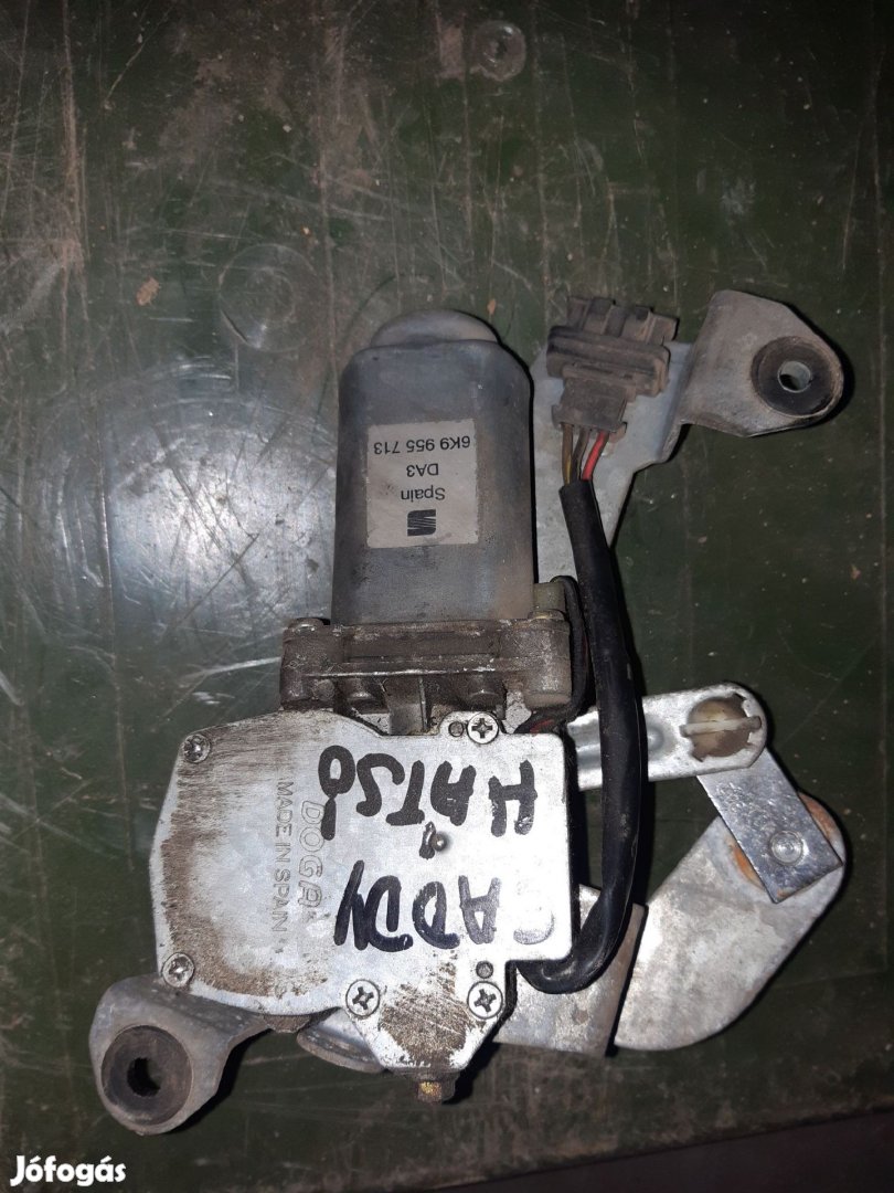 Volkswagen Caddy 95-02 Hátsó Ablaktörlő Motor
