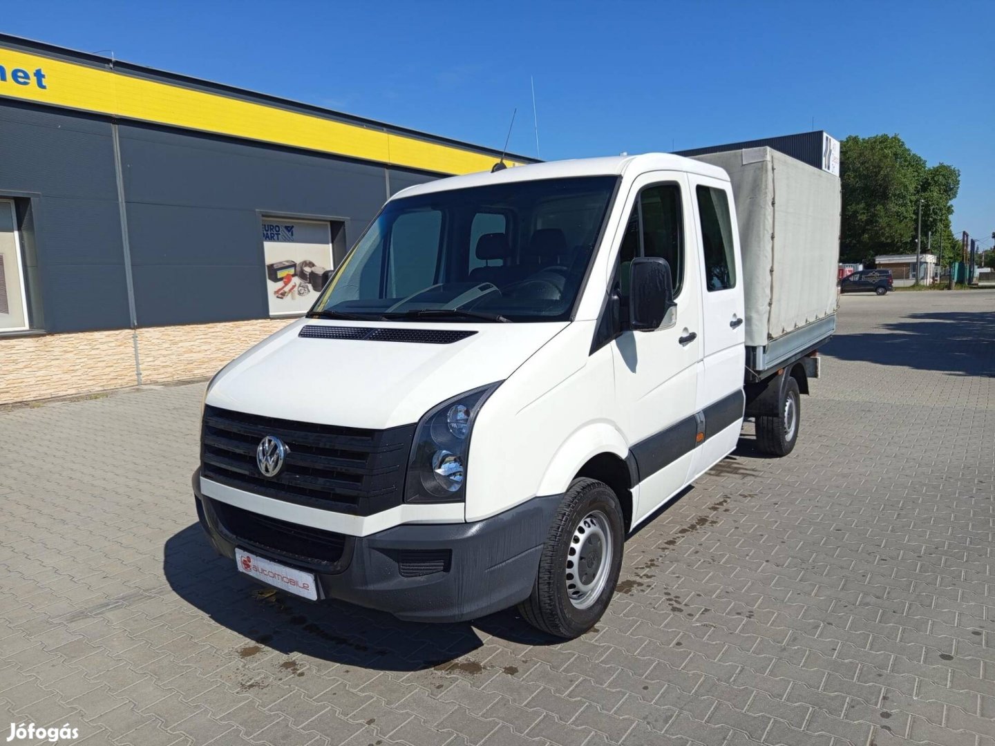 Volkswagen Crafter 2.0 CR TDI 35 L2 Doka!Ponyvá...