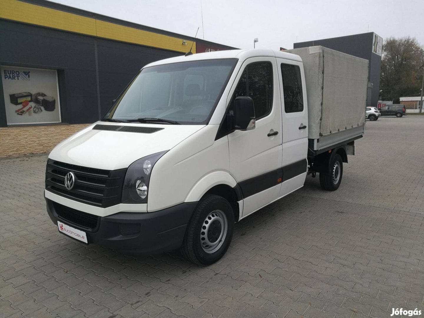 Volkswagen Crafter 2.0 CR TDI 35 L2 Doka!Ponyvá...