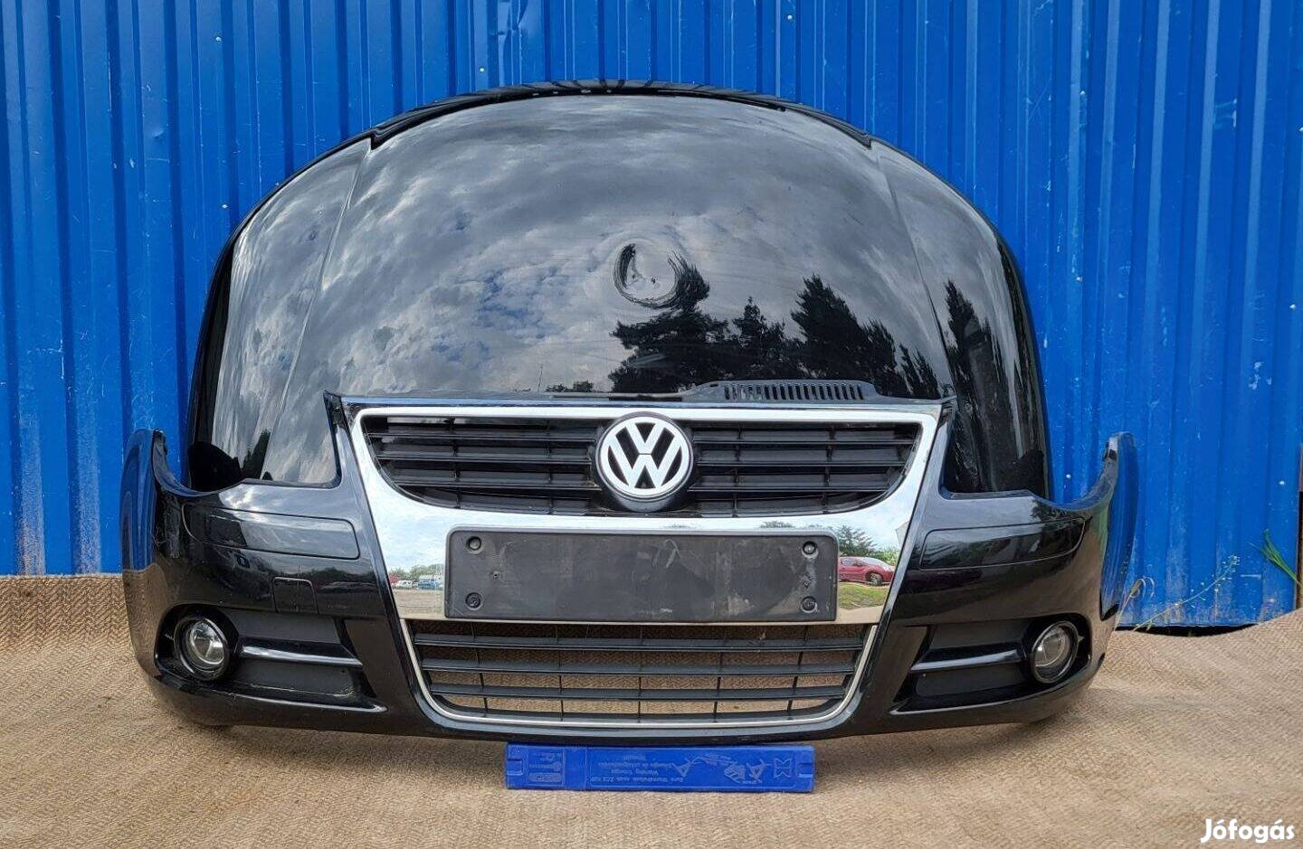 Volkswagen EOS gyári 1Q0807217 első lökhárító, hűtőrács, ködlámpa