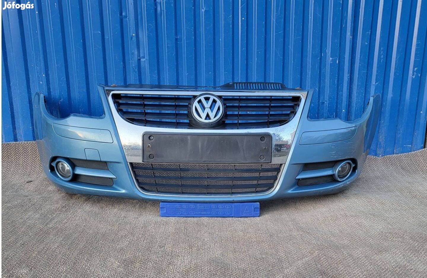 Volkswagen EOS gyári 1Q0807217 első lökhárító, hűtőrács, ködlámpa