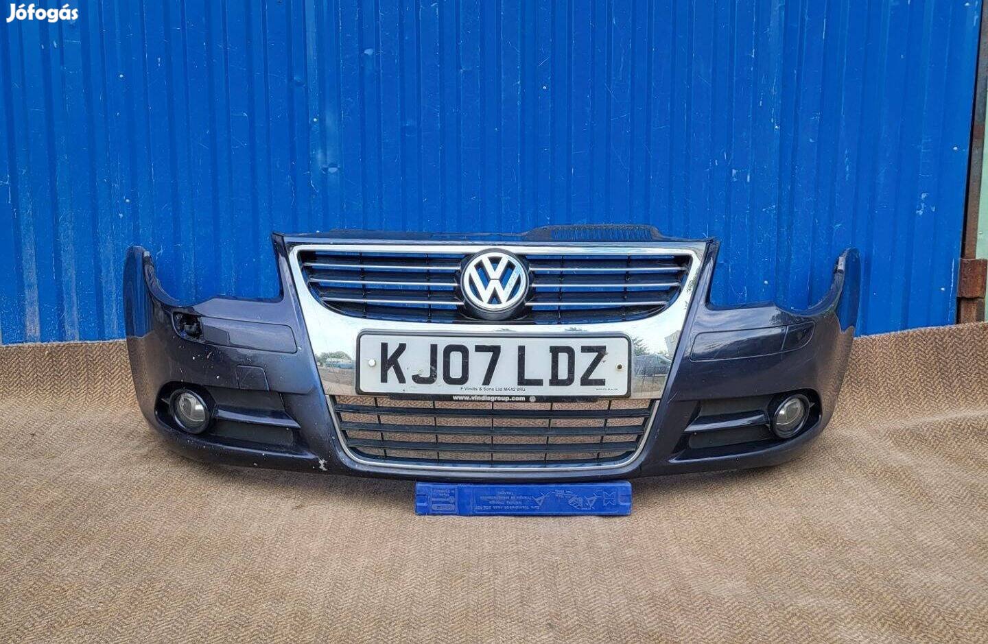 Volkswagen EOS gyári 1Q0807217 első lökhárító, hűtőrács, ködlámpa