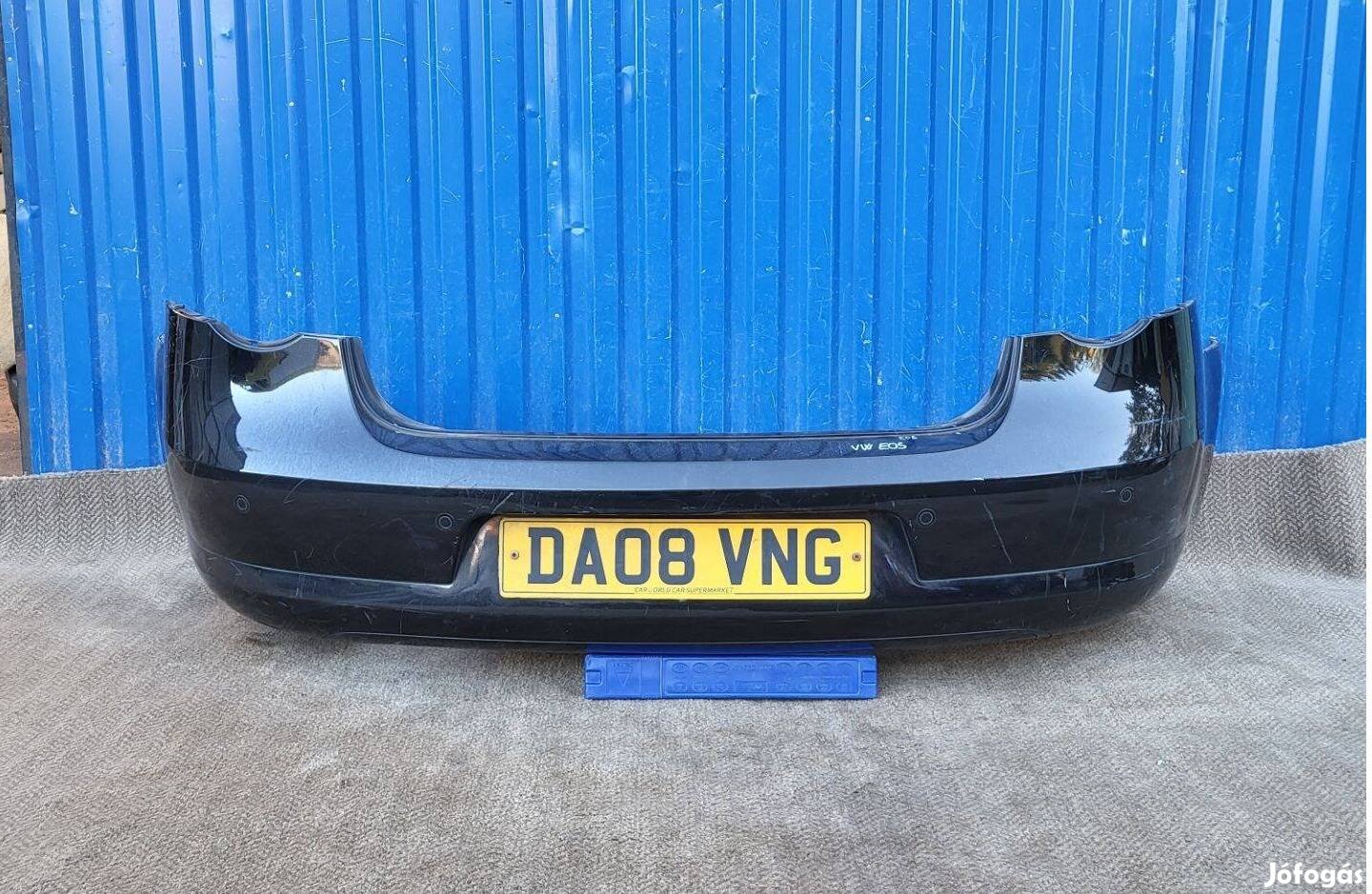Volkswagen EOS gyári 1Q0807417 hátsó lökhárító fekete
