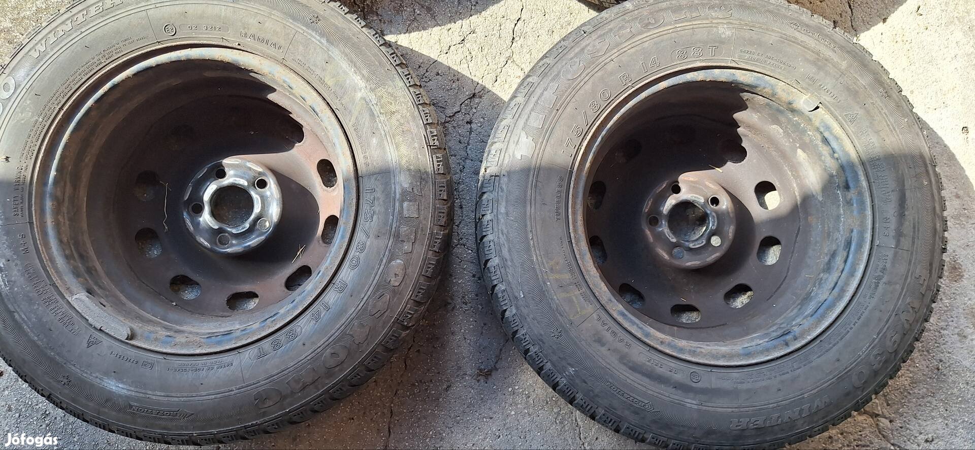 Volkswagen Felni Szett 5x100 14"