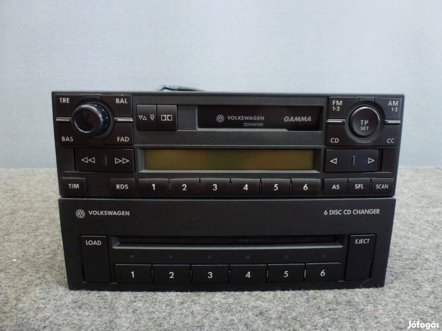 Volkswagen Gamma autórádió,CD váltó