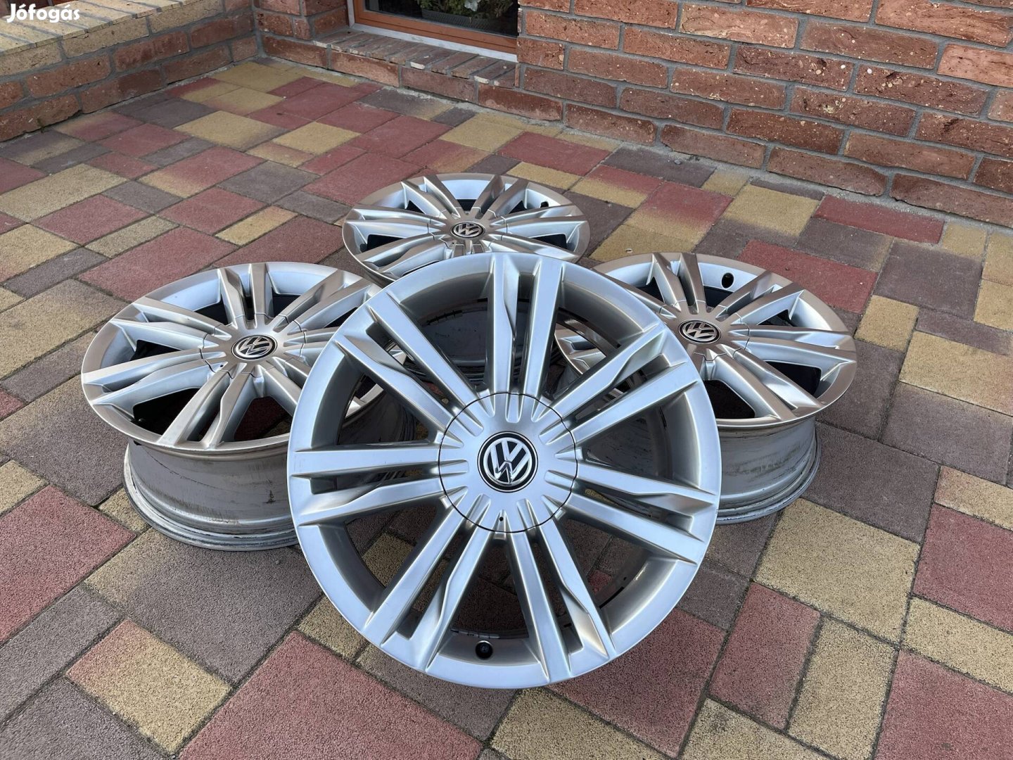 Volkswagen Geneva R17 5x112 gyári alufelni szett!