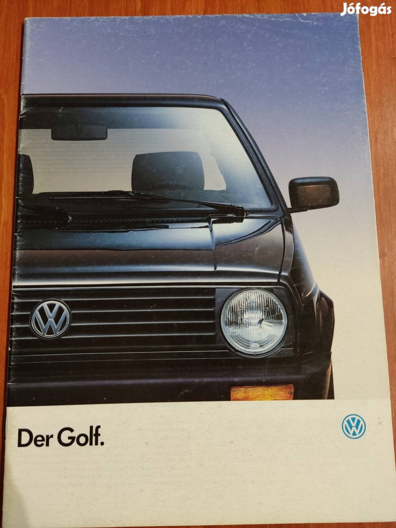 Volkswagen Golf 2 prospektus 