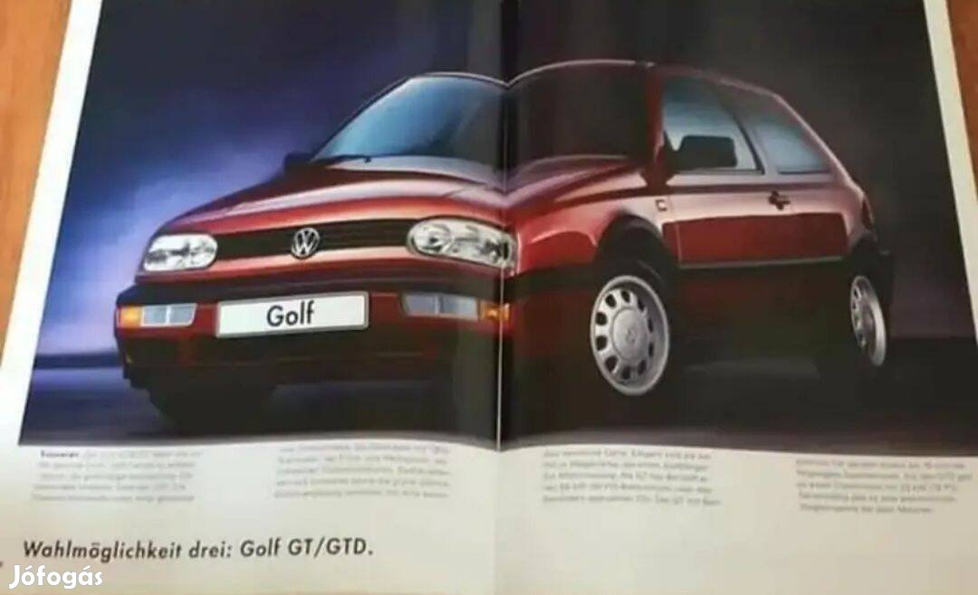 Volkswagen Golf 3 Prospektus 1995 44 Oldal