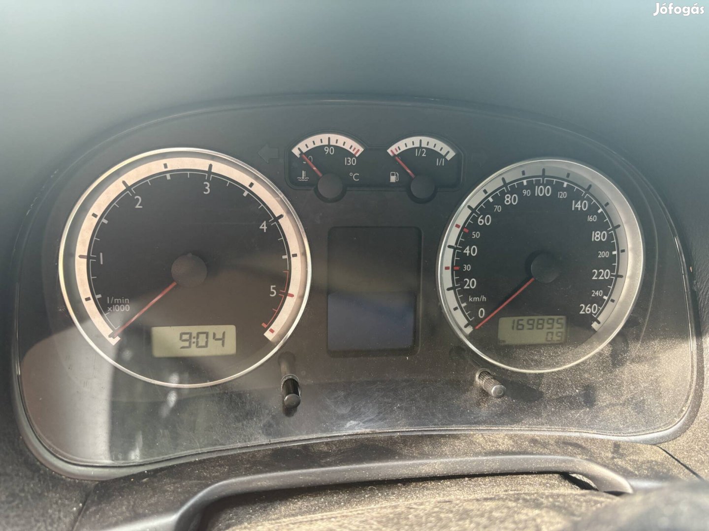 Volkswagen Golf 4 Bora krómkeretes óracsoport műszerfal