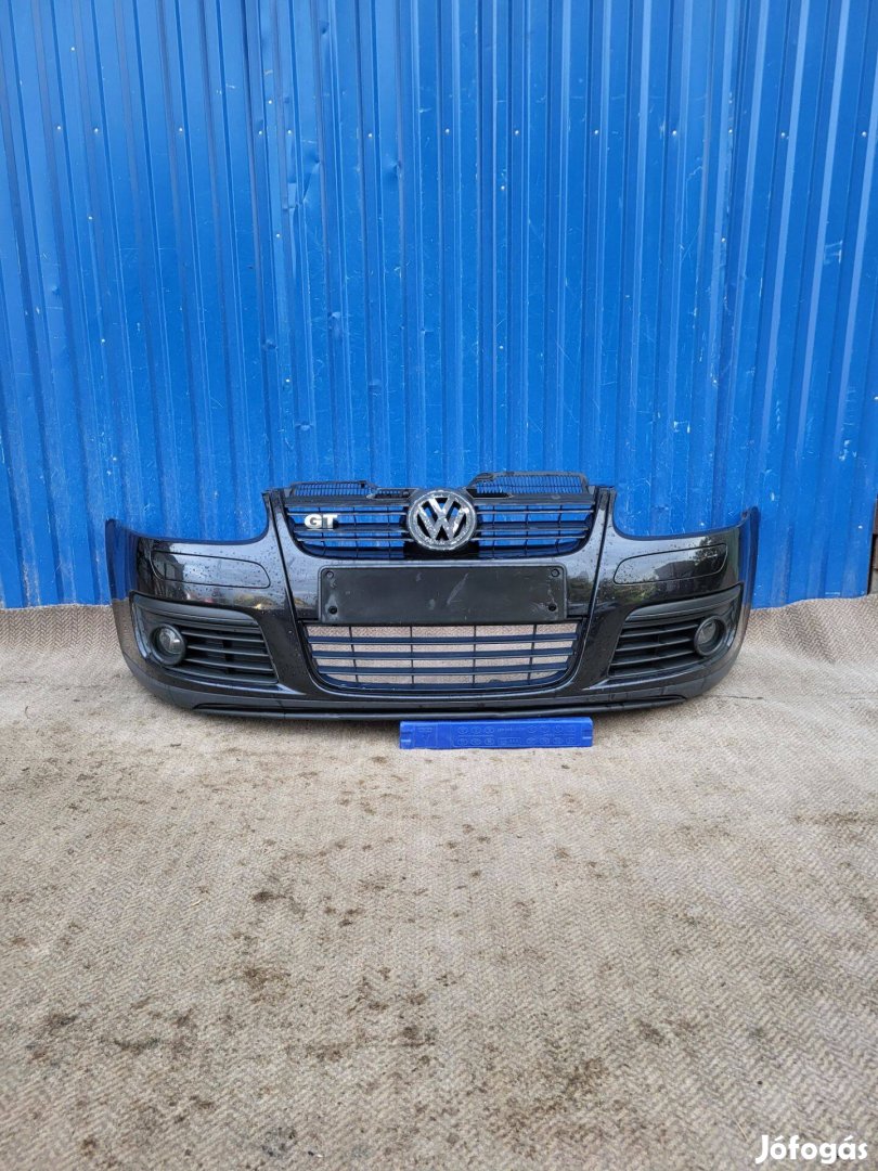 Volkswagen Golf 5 V GT gyári 1K0807221C első lökhárító sérülésmentes