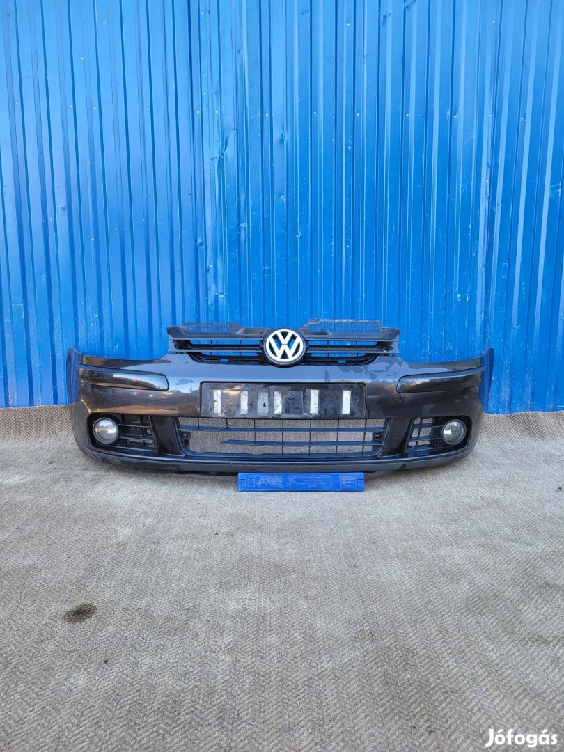 Volkswagen Golf 5 V gyári 1K0807221F első lökhárító fekete