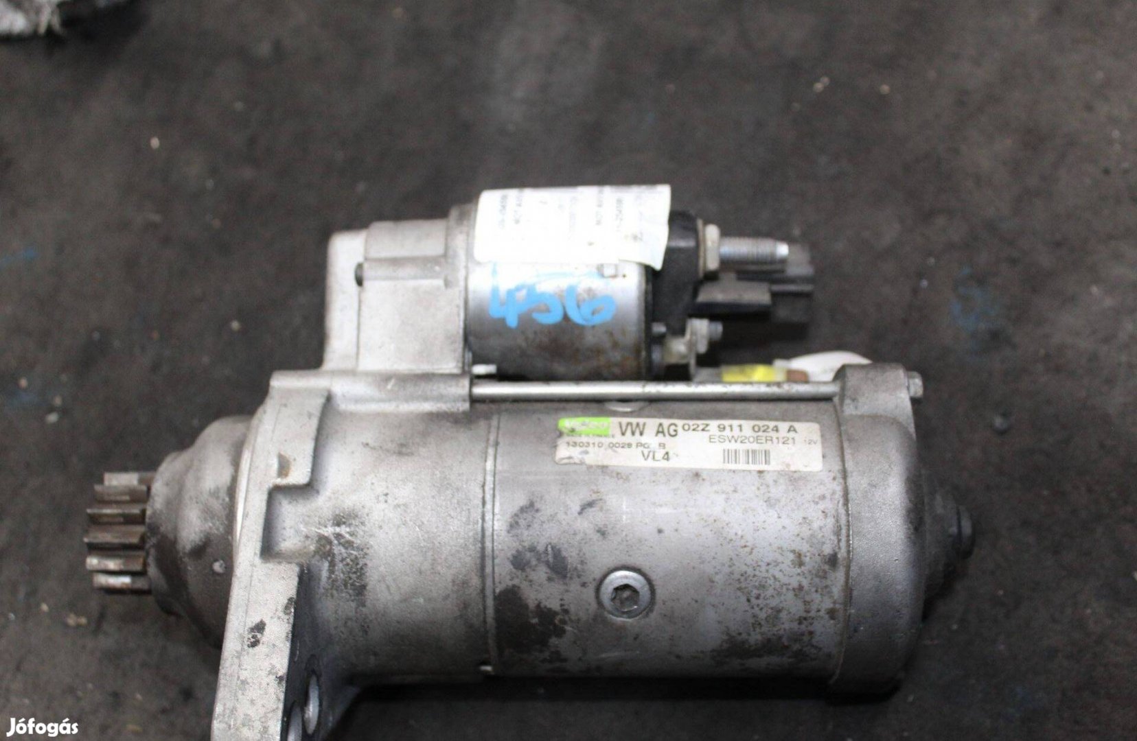 Volkswagen Golf 6 1.6TDI 2008-2012 önindító 02Z911024A (456)