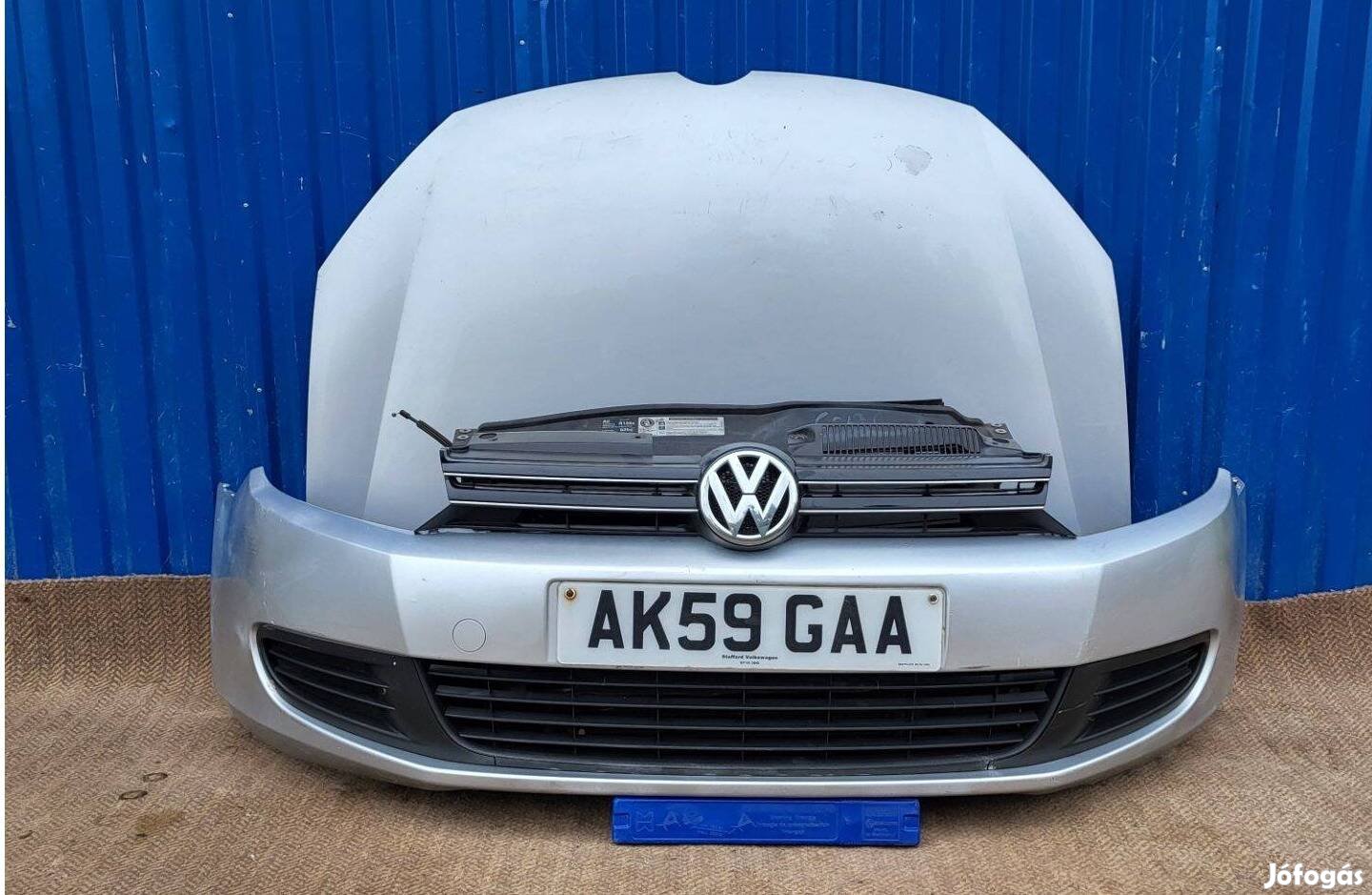 Volkswagen Golf 6 VI 5K0807221 gyári első lökhárító