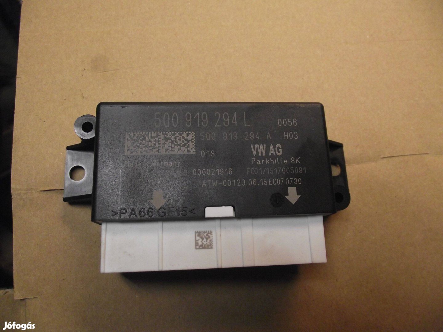 Volkswagen Golf 7 Passat B8 radar vezérlő PDC 5Q0919294L