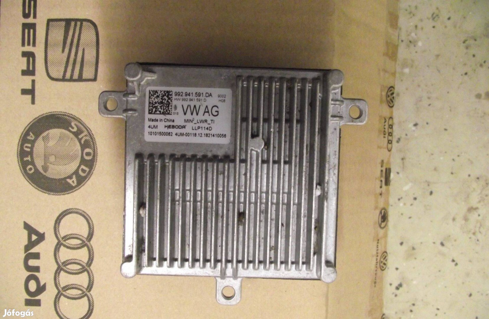 Volkswagen Golf 8 Seat Leon 4 LED fényszóró vezérlő modul 992941591DA