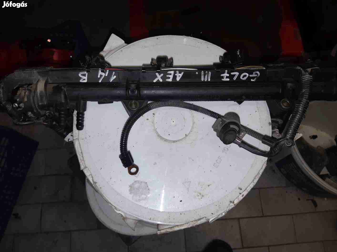 Volkswagen Golf III Injektor Híd Üzemanyagnyomás Szabályzó