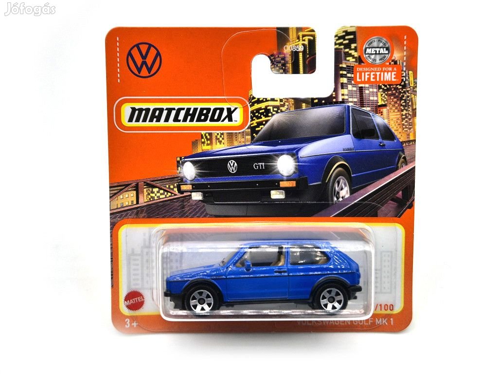 Volkswagen Golf MK1 - 95/100 - bliszteres -  Matchbox - 1:64