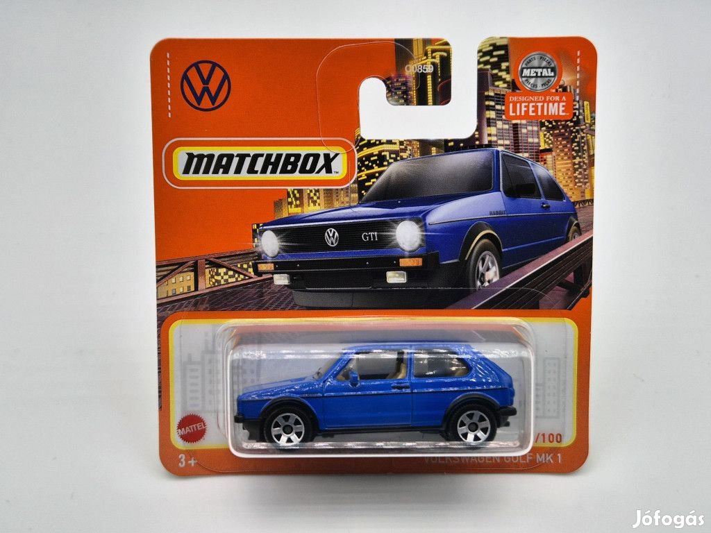 Volkswagen Golf MK1 - 95/100 - bliszteres -  Matchbox - 1:64