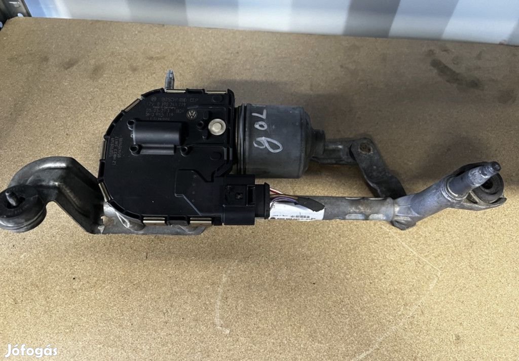 Volkswagen Golf Plus bal ablaktörlő szerkezet motorral 5M0955023C