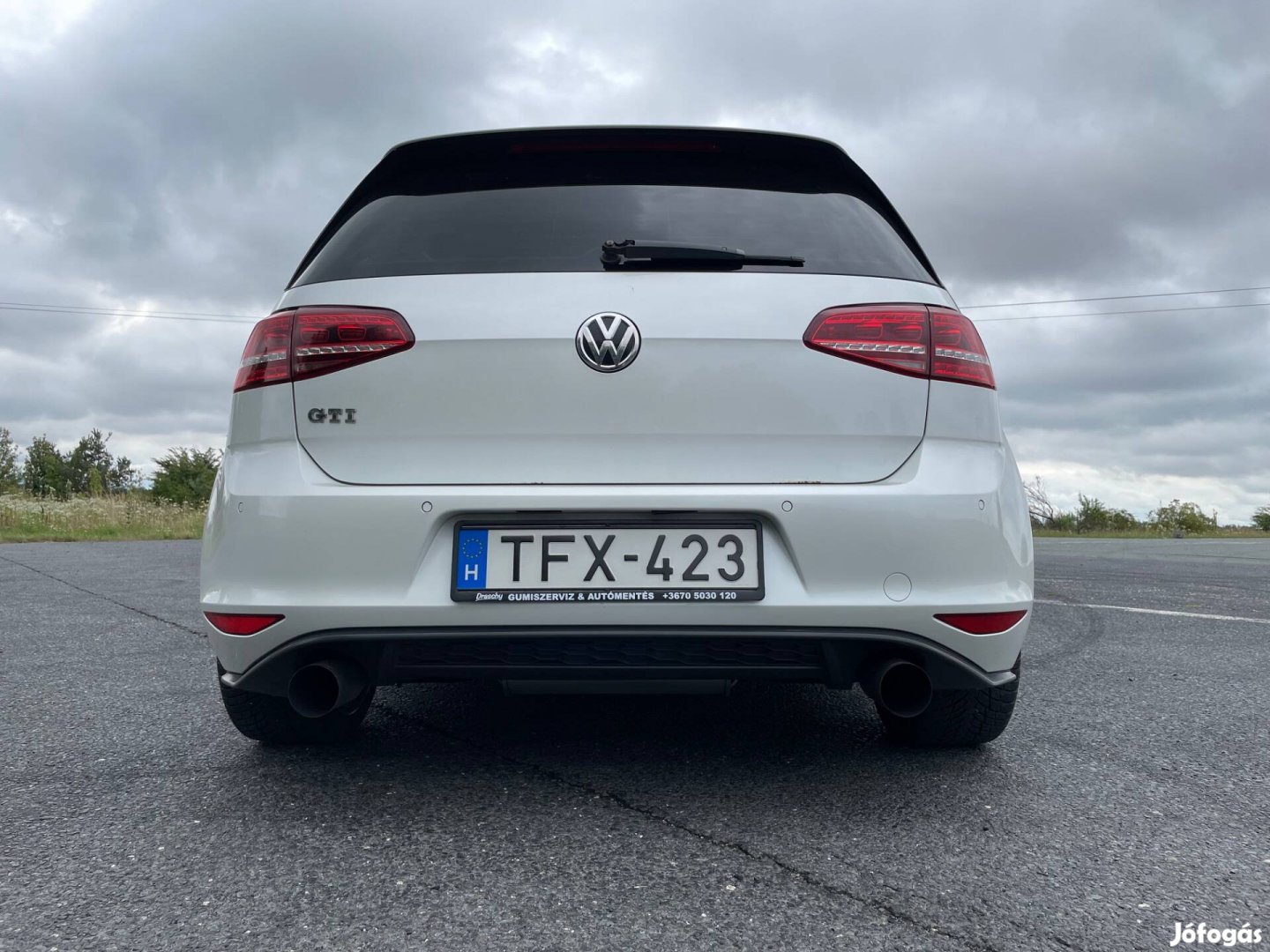 Volkswagen Golf VII 2.0 TSI BMT GTI DSG! Gyöngyházfehér szinben!