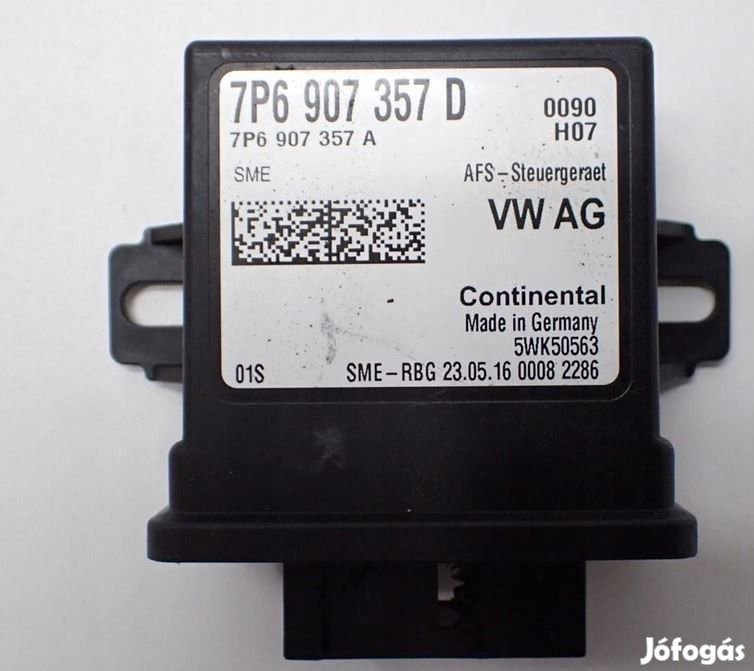 Volkswagen Golf VII, Skoda Superb III fényszóró vezérlő elektronika