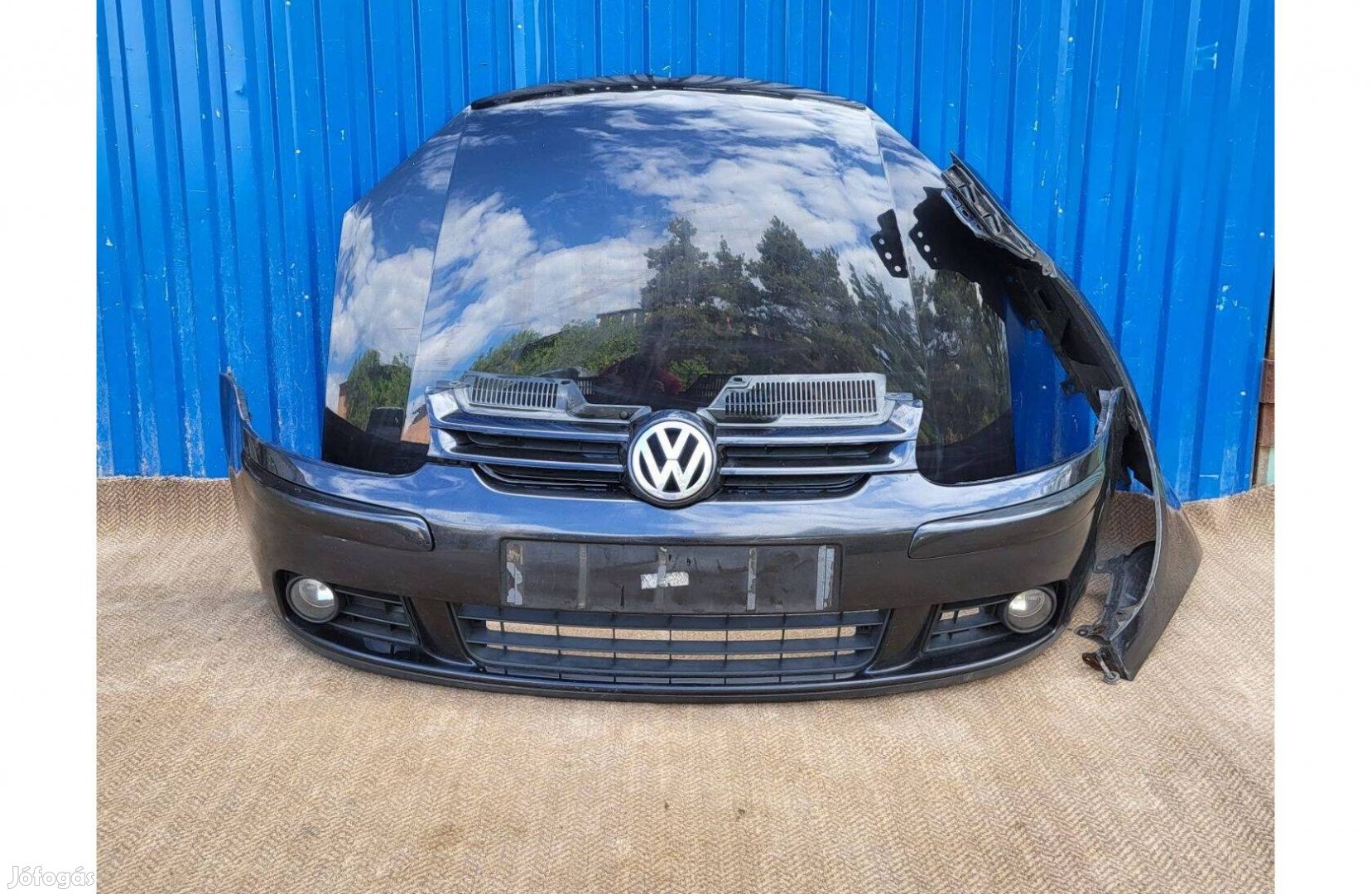 Volkswagen Golf V 5 bal sárvédő fekete színben