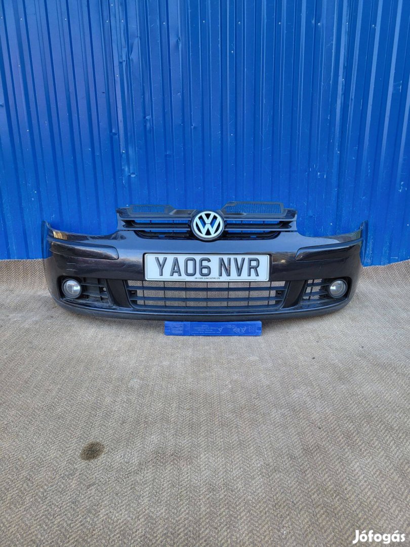 Volkswagen Golf V 5 első lökhárító gyári 1K0807221 fekete