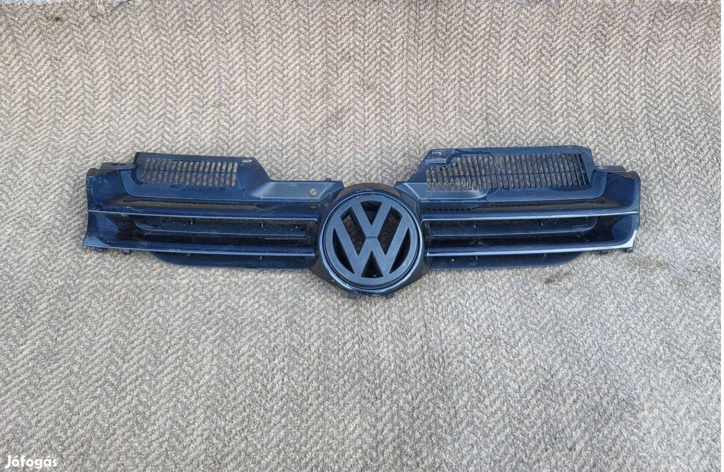 Volkswagen Golf V 5 hűtőrács gyári 1K0853655A fekete sérülésmentes