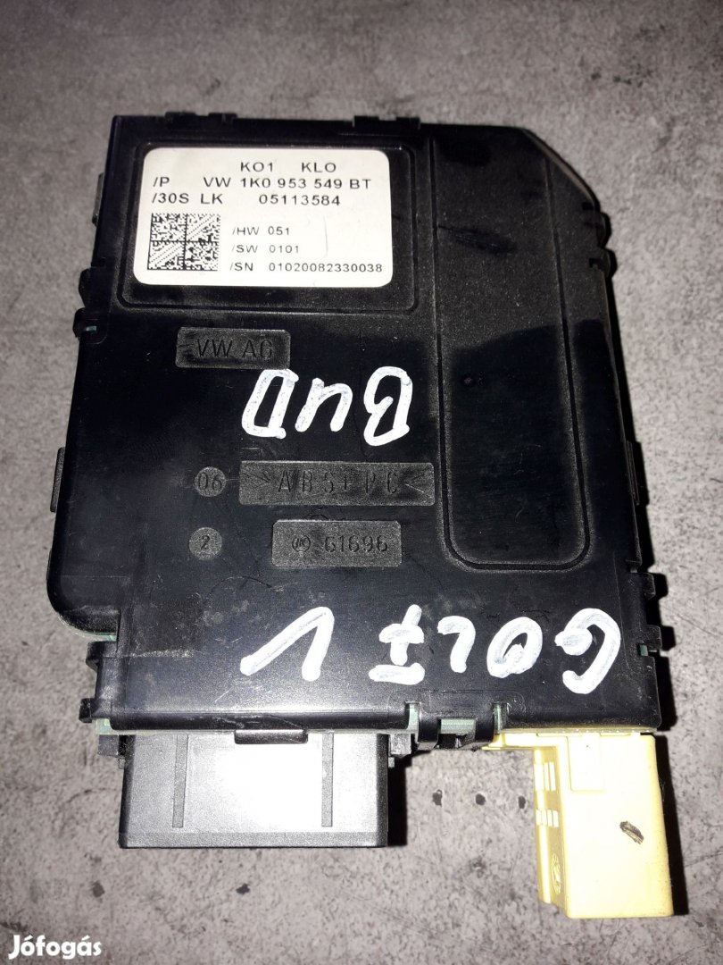 Volkswagen Golf V Kormányoszlop Vezérlő