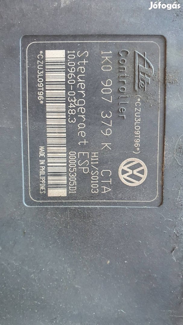 Volkswagen Golf V abs kocka eladó 2003-2009 évjárat 