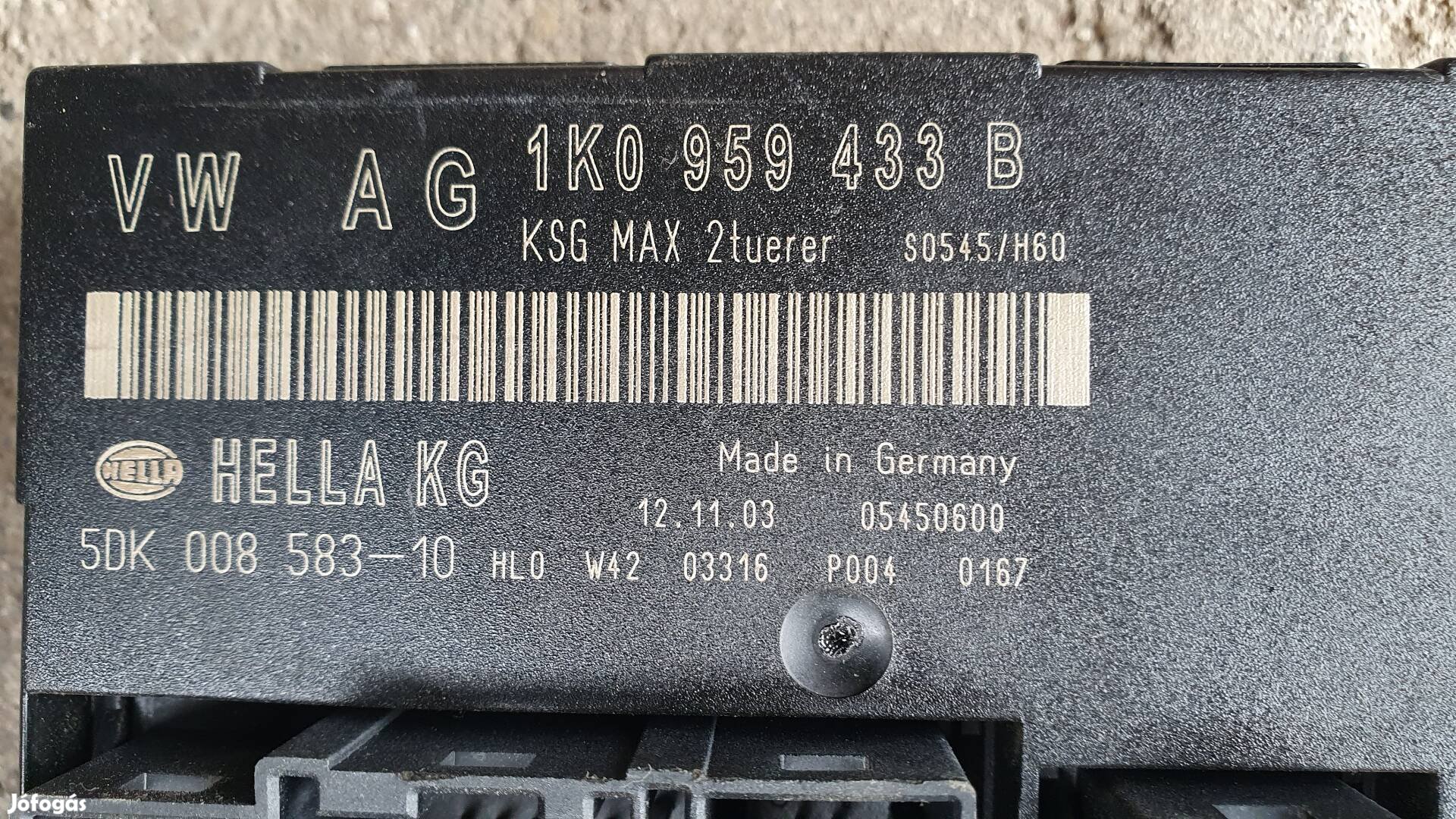 Volkswagen Golf V komfort modul eladó 