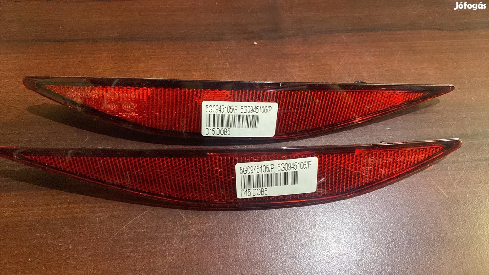 Volkswagen Golf hátsó lökhárító prizma 5G0945105, 5G0945106 eladó