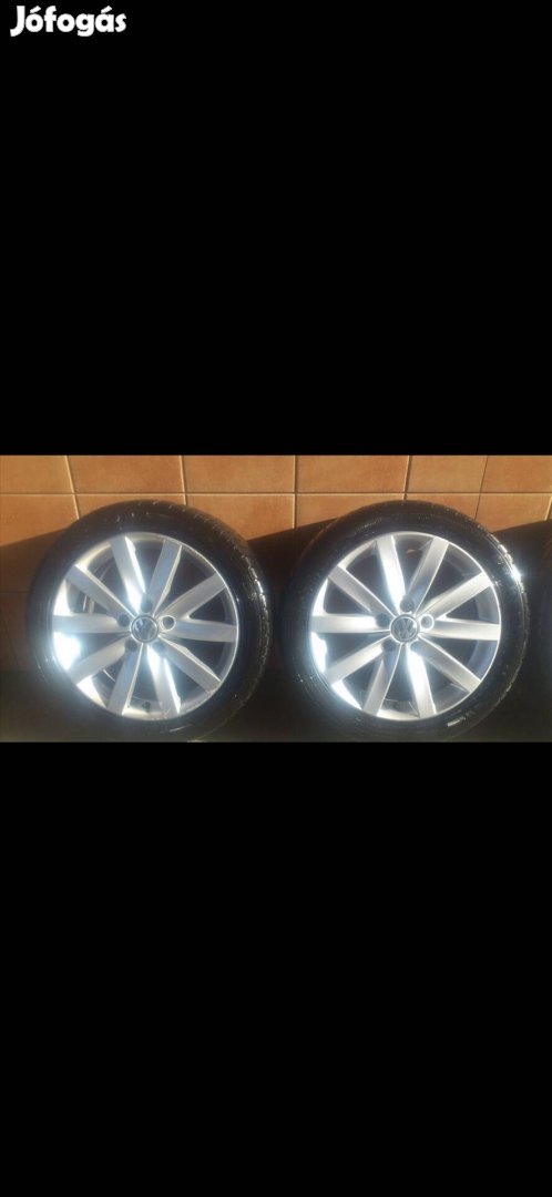 Volkswagen Gyári Alufelni (17x112) Nyári 225/45R17 Gumival