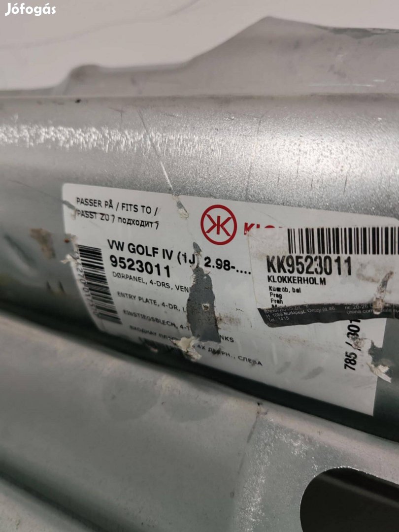 Volkswagen IV Golf küszöb jobb és bal eladó