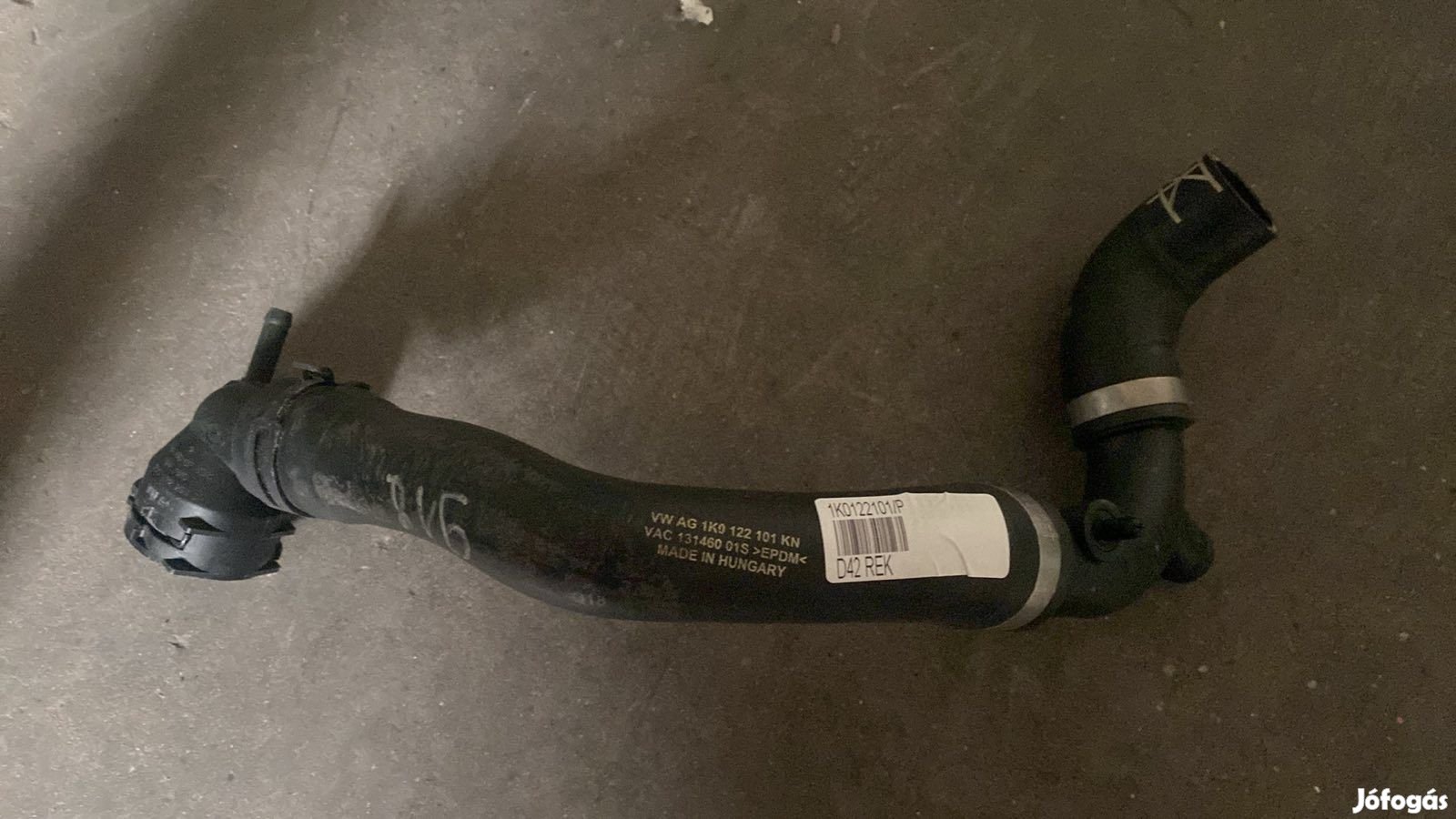 Volkswagen Jetta /Audi A3 vízcső 1K0122101 eladó