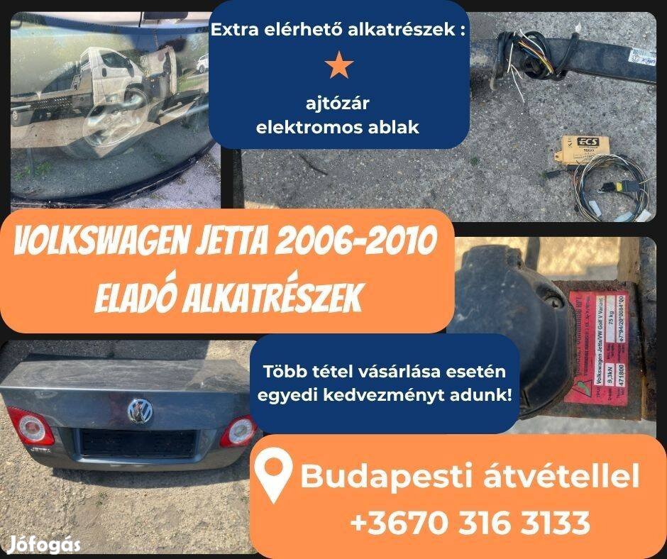 Volkswagen Jetta alkatrészek - árakért érdeklődj