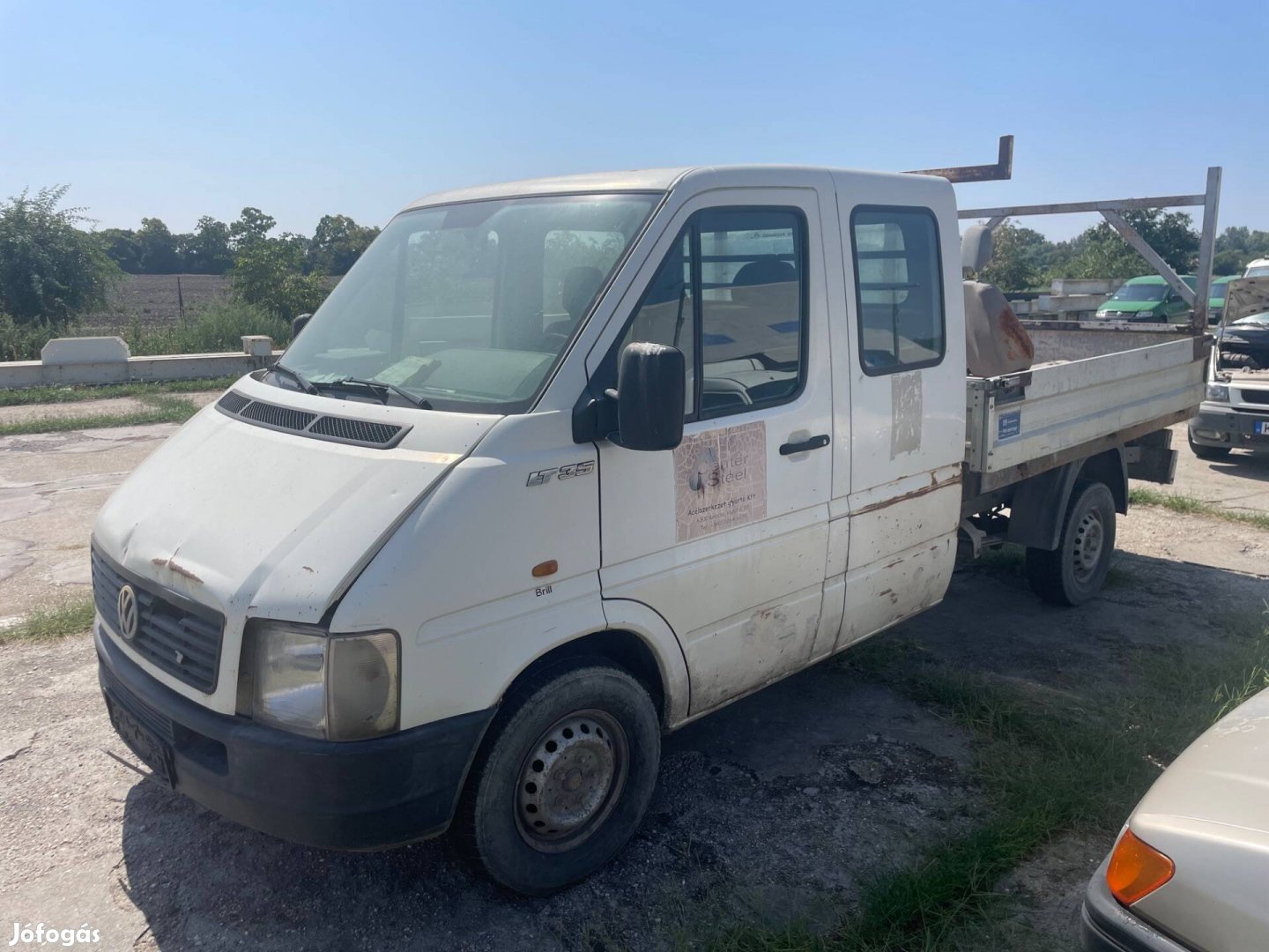Volkswagen LT 35 duplafülkés-platós! Motorhiba, okmány nélkül
